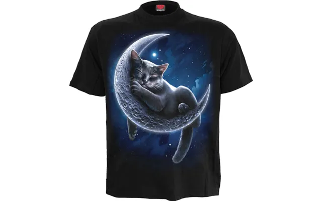 Velvet Moon - Front Print T-shirt Black