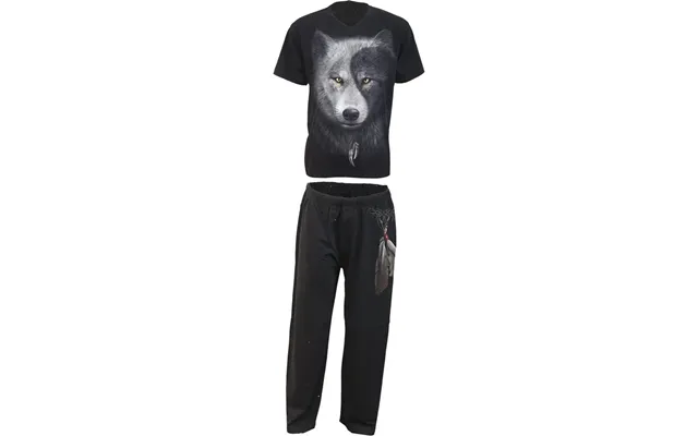Wolf Chi - 4pc Mens Gothic Pyjama Set