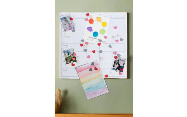 Bitten Design Heart Confetti Magnets - Set Of 40