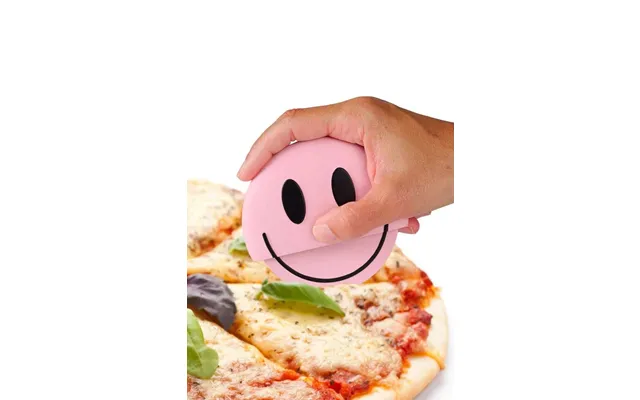 Bitten Happy Sad Mood Pizza Cutter - Pink