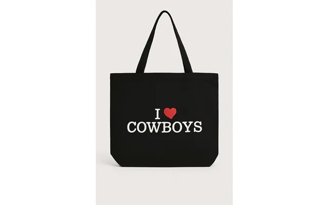 Brunette The Label I Love Cowboys Tote Bag product image
