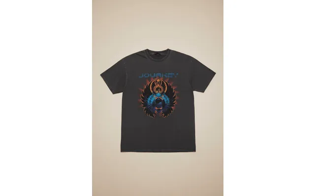Daisy Street Journey Washed Band T-shirt - Black 6