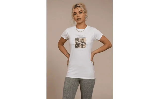 Daisy Street Main Character Energy Photo Negative Tee - White 6