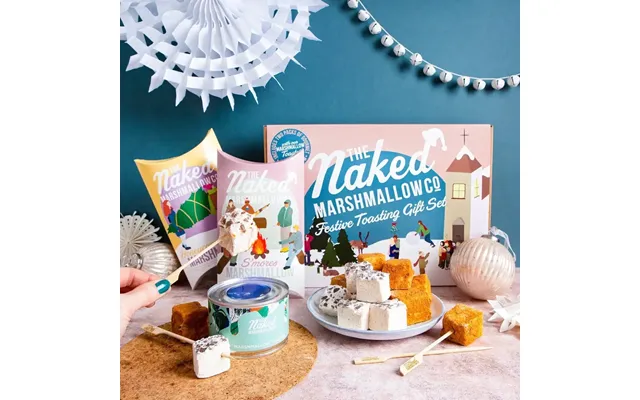 Marshmallow Festive Toasting Gift Set - Cinnamon Churro Cookies & Cream