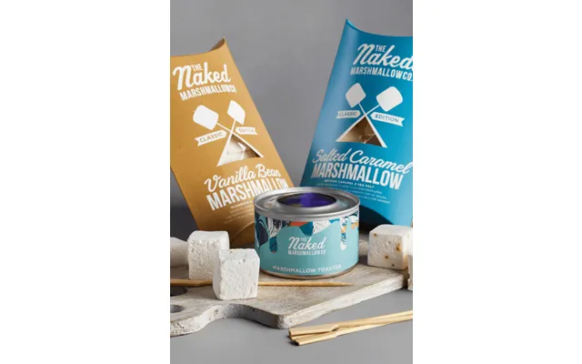 Marshmallow Toasting Kit - Candy Floss Peaches & Cream