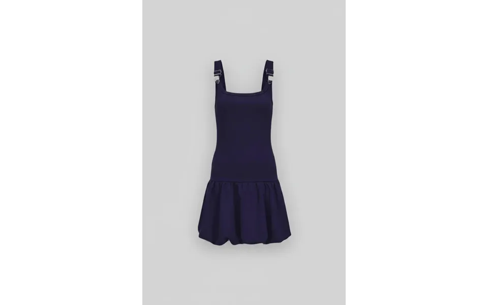 Pixie & Peach Jean Buckle Dress Colour Blue Size Uk 12