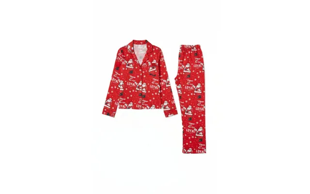 The Laundry Room Ain't Loyal Christmas Silky Pj Set Size L product image