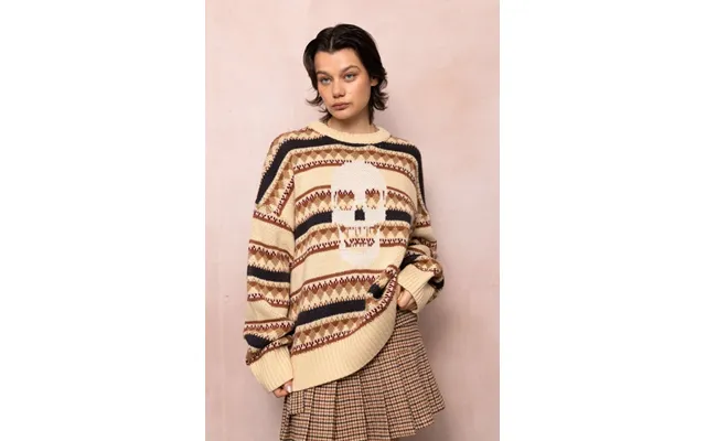 The Ragged Priest Fair Knit Jumper Colour Cream Size L