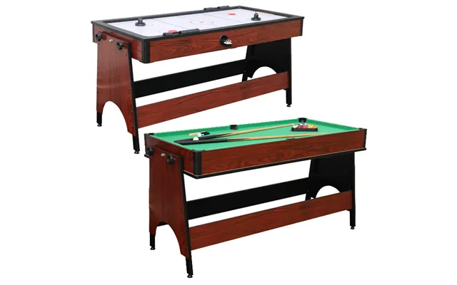 Air King 2 In 1 Air Hockey & Pool Combo Table In Mahogany product image