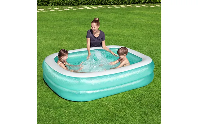 Bestway 2.01m X 1.50m X 51cm Blue Rectangular Paddling Pool product image