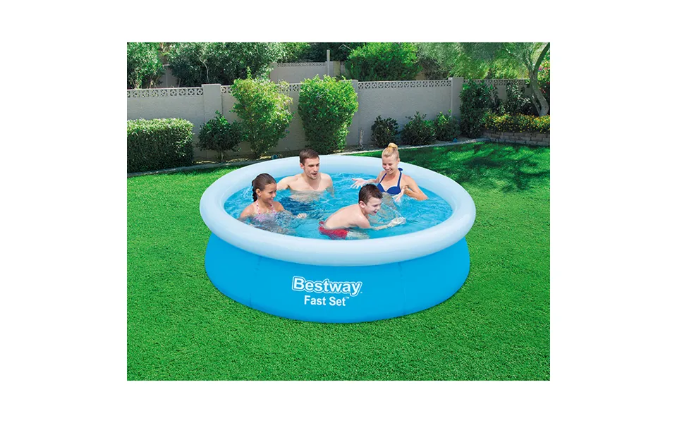 Bestway 6ft 6inch X 20inch Fast Set Above Ground Swimming Pool