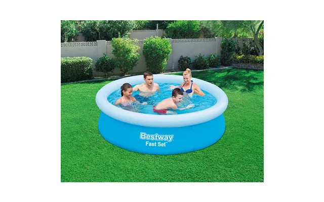 Bestway 6ft 6inch X 20inch Fast Set Above Ground Swimming Pool