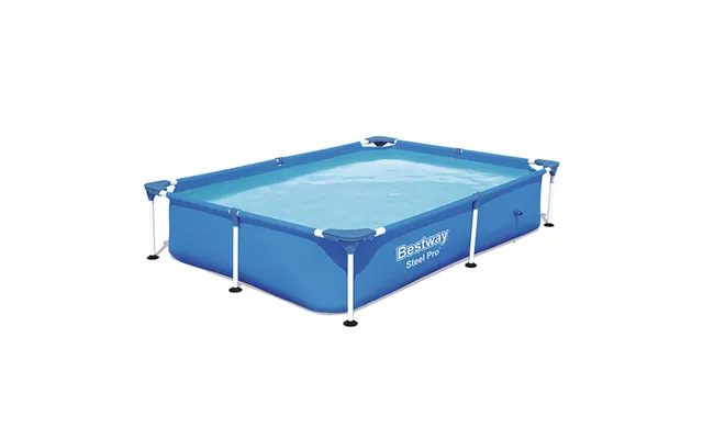 Bestway 7ft 3inch Rectangular Above Ground Steel Pro Swimming Pool