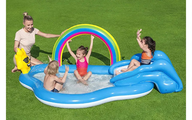 Bestway Rainbow Shine Paddling Pool And Play Centre