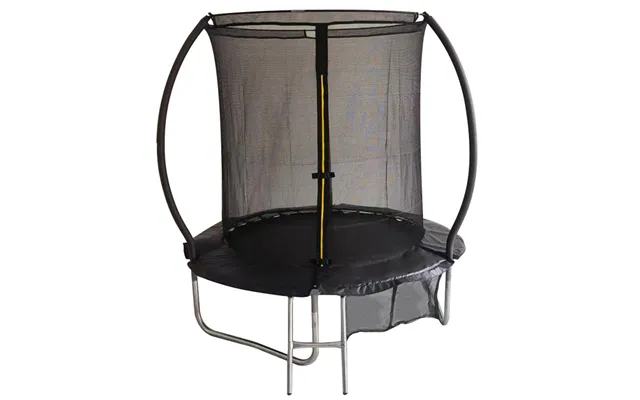Big Foot 6ft Trampoline & Safety Enclosure Free Shoe Tidy & Ladder Black product image