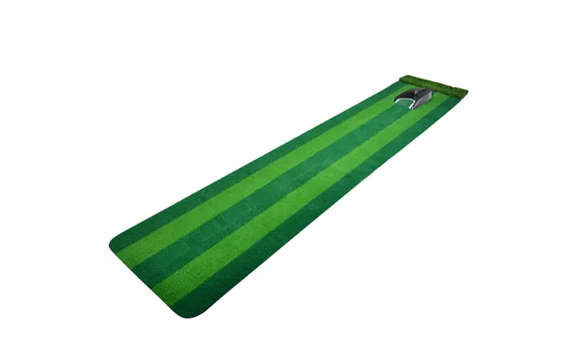 Hilllman Pgm Two-tone Artificial Turf Golf Putting Green With Auto-return Putting Cup