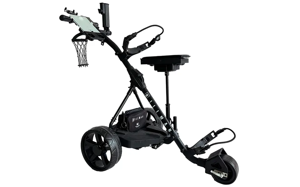 Hillman 36 Hole Lithium Electric Golf Trolley Black