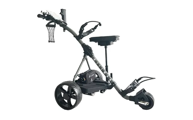 Hillman 36 Hole Lithium Electric Golf Trolley Gunmetal Grey