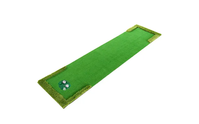 Hillman Pgm Portable Artificial Turf Golf Putting Green With Putting Cup