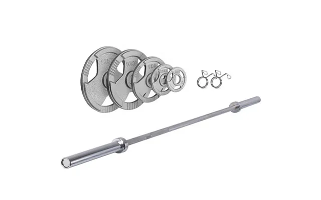 Ironman 100kg Olympic Tri-grip Weight Set With 72 Olympic Weight Bar product image