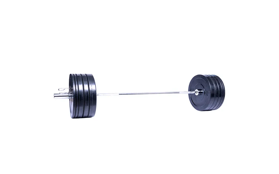 Ironman 105kg Olympic Bumper Weight Set With 72 Olympic Weight Bar