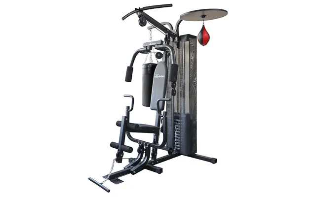Ironman 3 Station Boxing Deluxe Home Multi Gym With 55kg Weight Stack