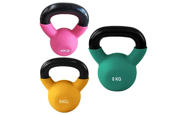 Ironman Cast Iron Coated Kettlebell Set 4kg 6kg 8kg product image