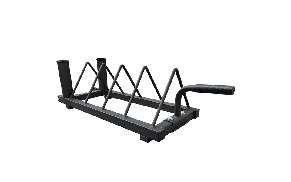 Ironman Horizontal Weight Plate Rack With Wheels