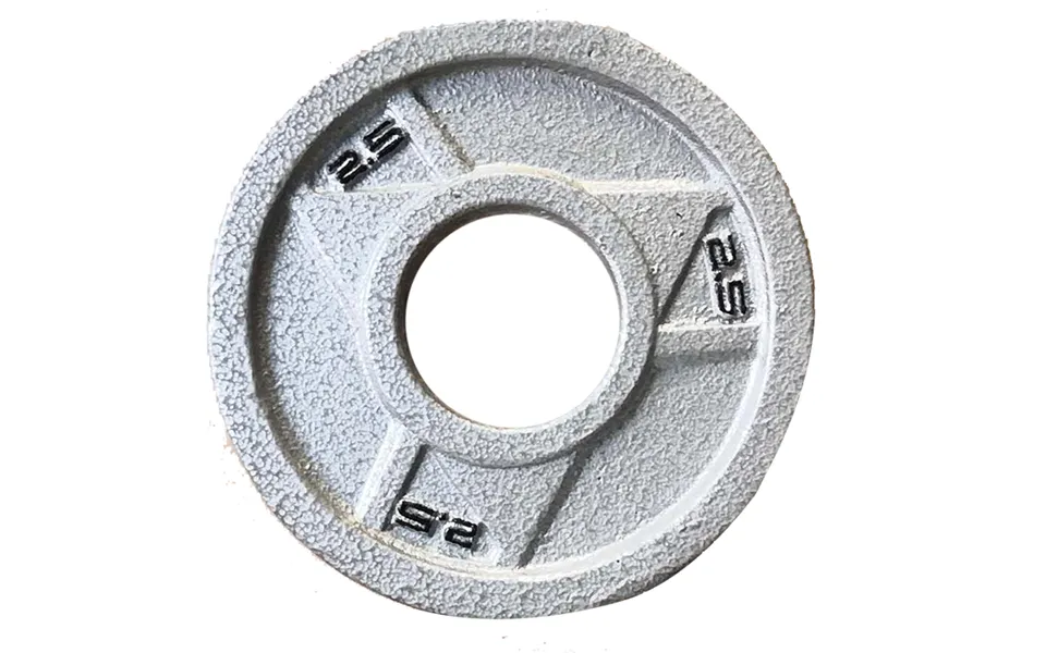 Ironman Olympic Grey Hammerton Tri-grip Plates 2x 2.5lb