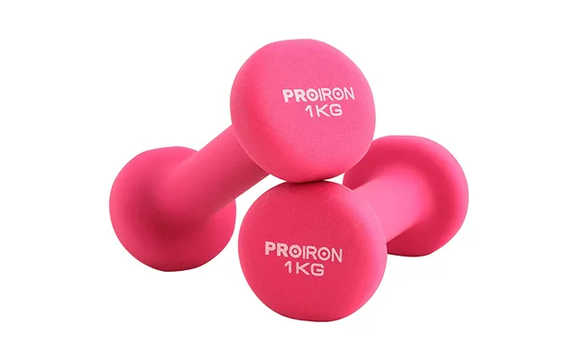 Proiron Neoprene Coated 1kg Dumbbells product image