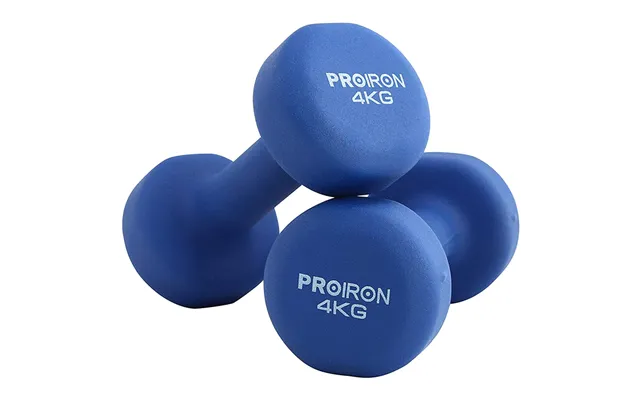 Proiron Neoprene Coated 4kg Dumbbells product image