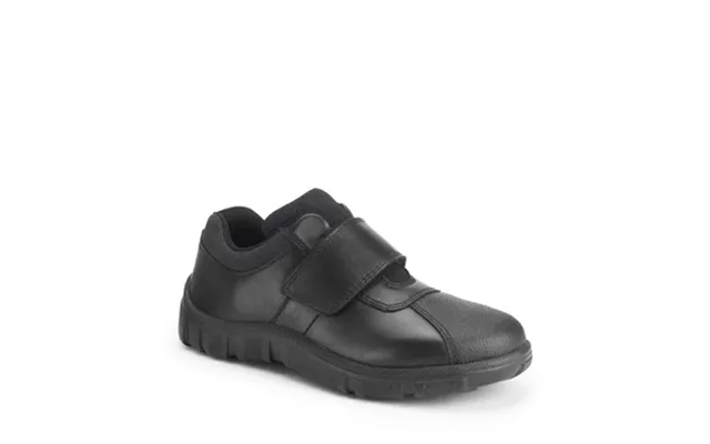 Atlas - Black Leather Simply By Start-rite Boys Rip-tape Dual-fit School Shoes