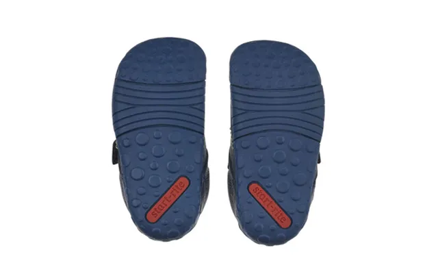 Baby Leo - Blue Leather Boys Rip-tape Pre-walkers product image