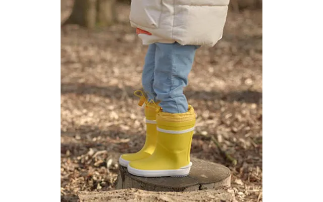 Big Puddle - Yellow Water Resistant Wellies product image