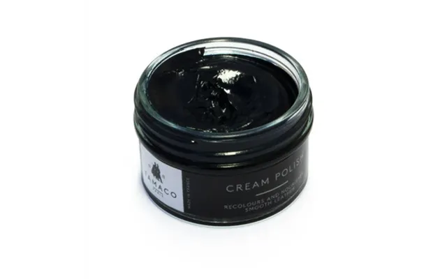 Black Shoe Cream Polish 50ml