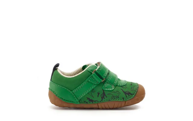 Roar - Green Nubuck Leather Boys Rip-tape Pre-walkers product image