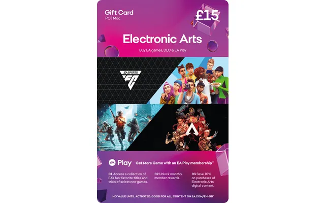 Ea Gift Card 15