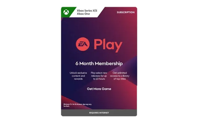 Ea Play 6 Month Subscription