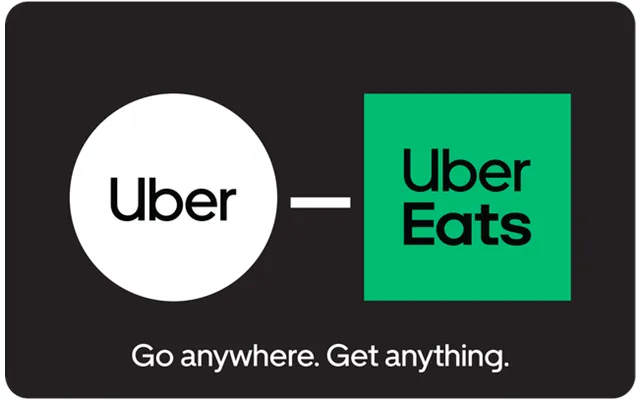 Uber Eats Gift Card 125 Uber Cash Uber Voucher