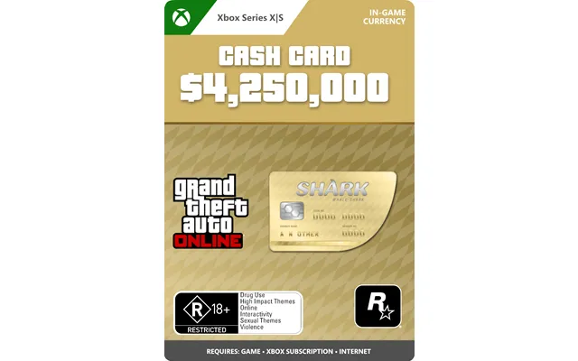 Whale Shark Card Gta Online Xbox Series X S