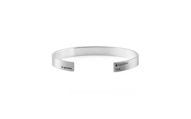 21g Brushed Sterling Silver Ribbon Bracelet