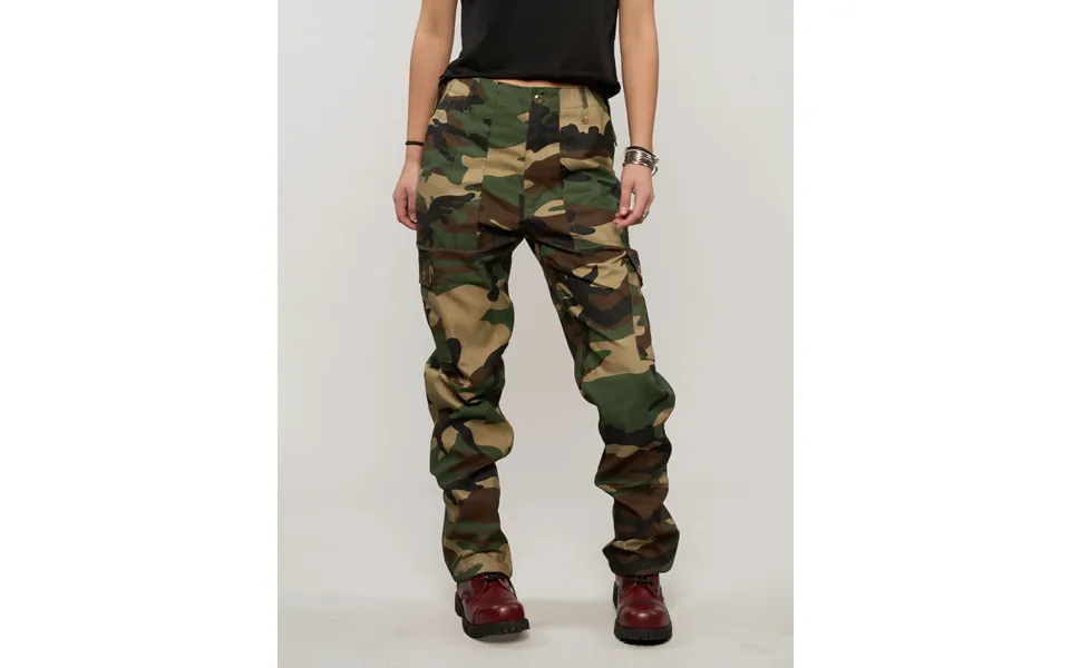 Cargo Trousers In Camo