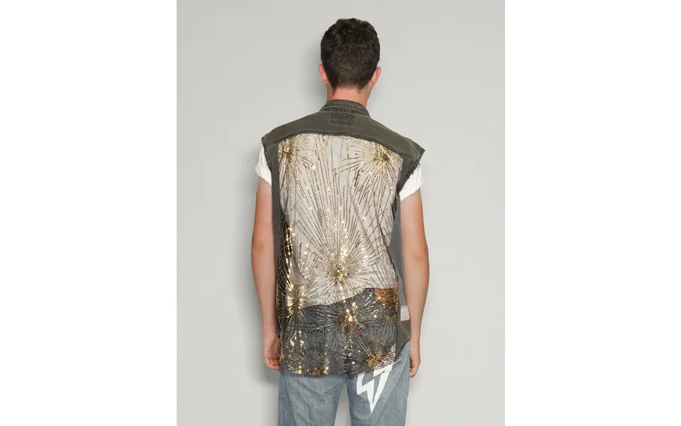 Levi's Denim Vest Party Back