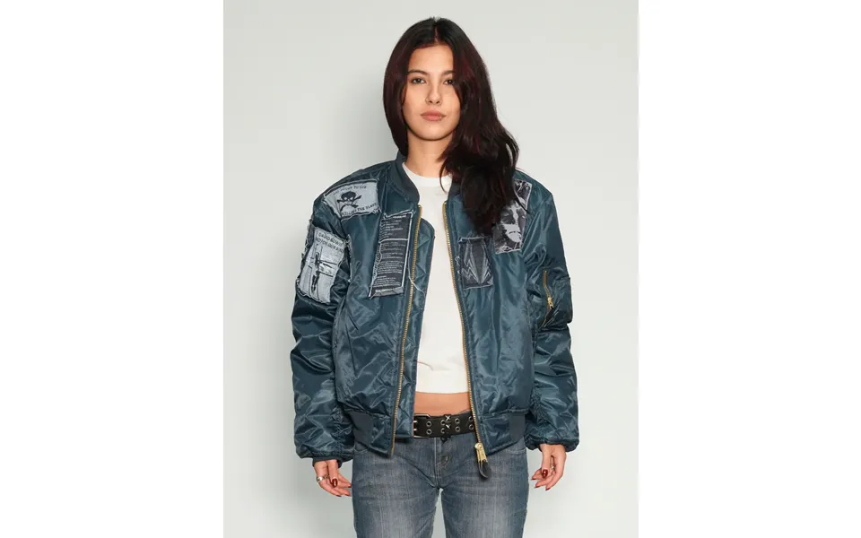 Ma-1 Patched Bomber In Navy