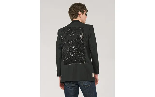 Party Back Tuxedo - Black Sequin