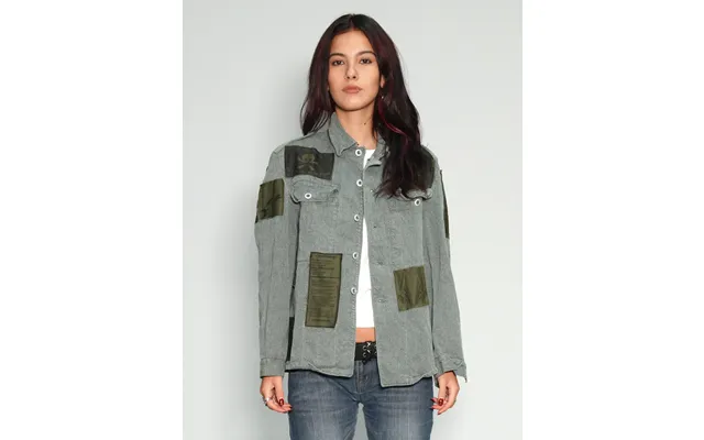 Patched Swiss Army Shirt product image