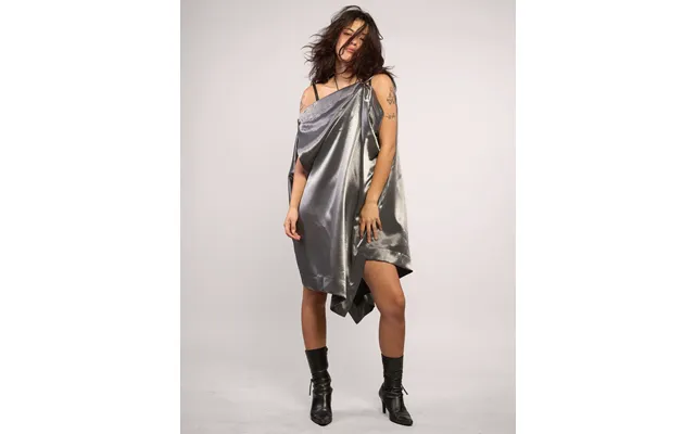 Pirate Dress Gunmetal Taffeta
