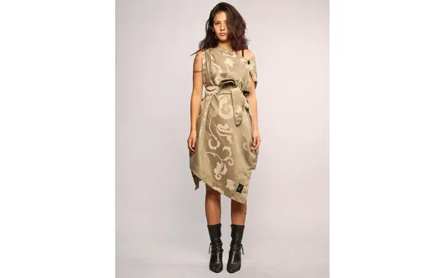 Pirate Dress Stone Baroque Jacquard Rayon Taffeta
