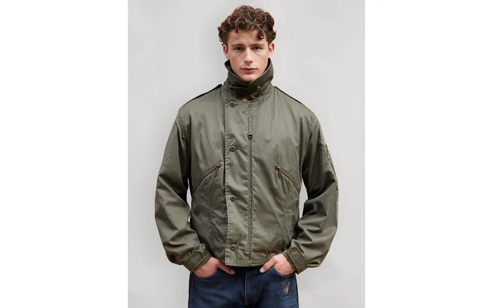 Raf Mk3 High Neck Jacket In Khaki