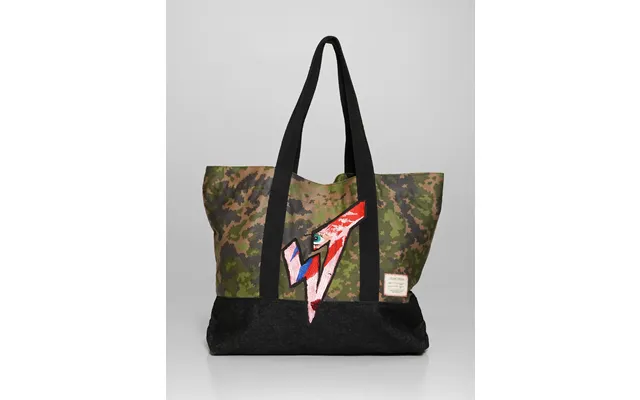 St Holdall Bag - Cotton Vulcanised Rubber Camo Print